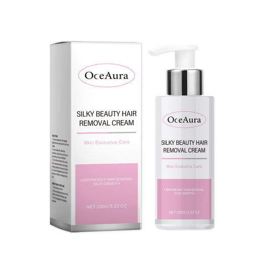 Silky Hair Removal Cream for Women Gentle, Painless Hair Removal
