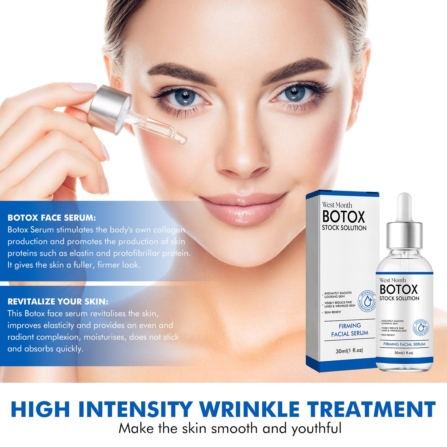 Firming Face Serum – Deeply Moisturizing & Brightening Anti-Aging Serum