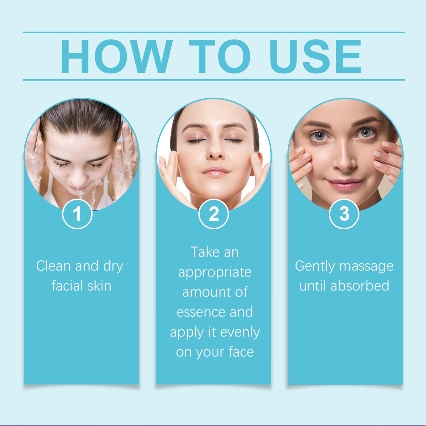 B5 Hyaluronic Acid Essence Lighten Fine Lines Facial Skin Firming, Moisturizing, Moisturizing And Anti-Wrinkle Essence