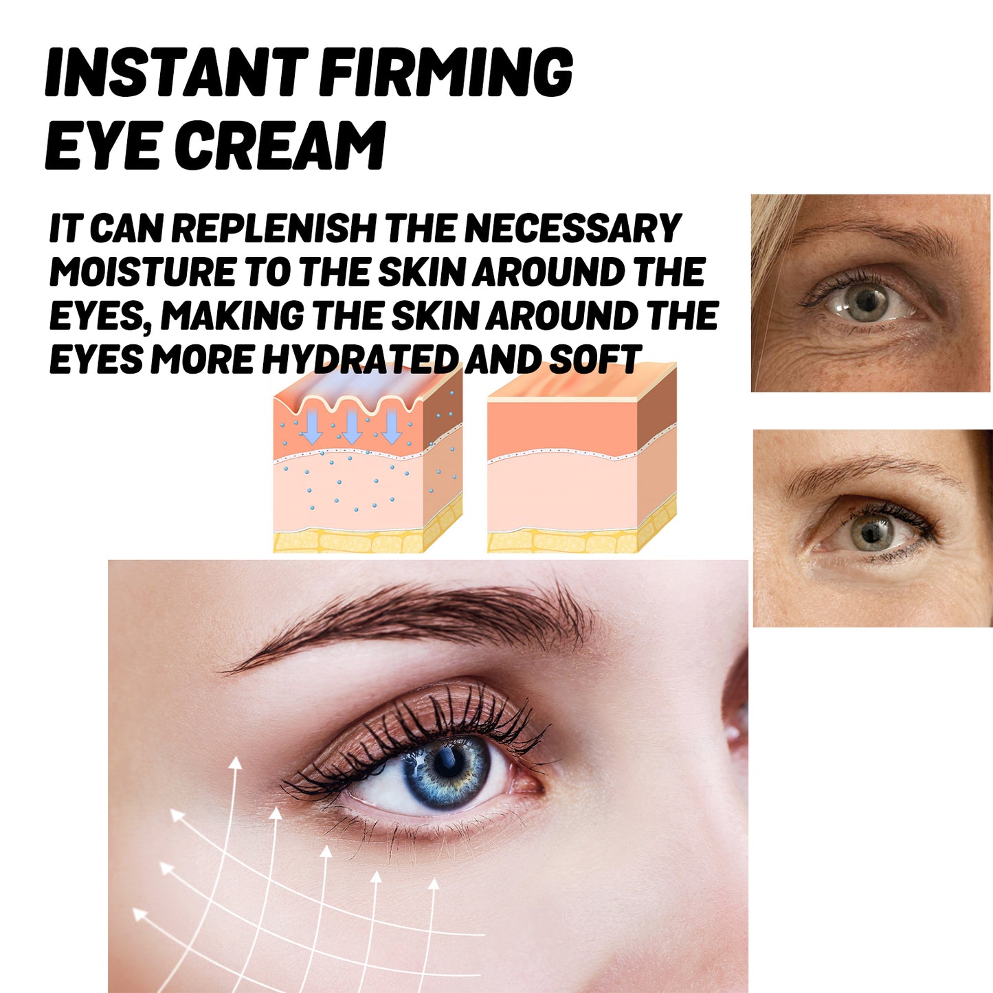 Instant Firming Eye Cream for Dark Circles