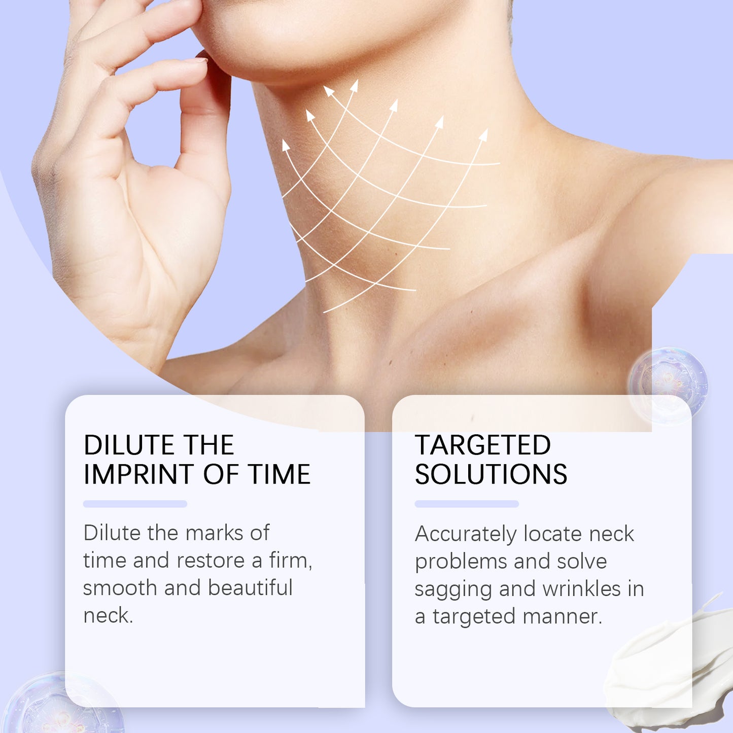 Hydrating Neck Cream Moisturizing and Hydrating Care for Delicate Lines