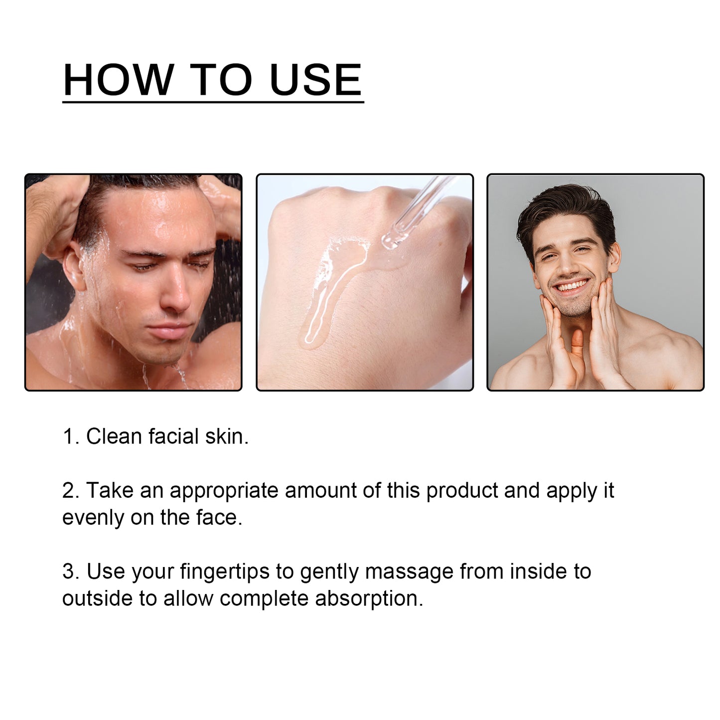 Anti-Wrinkle Serum For Men, Anti-Wrinkle Firming Skin Young Elastic Moisturizing