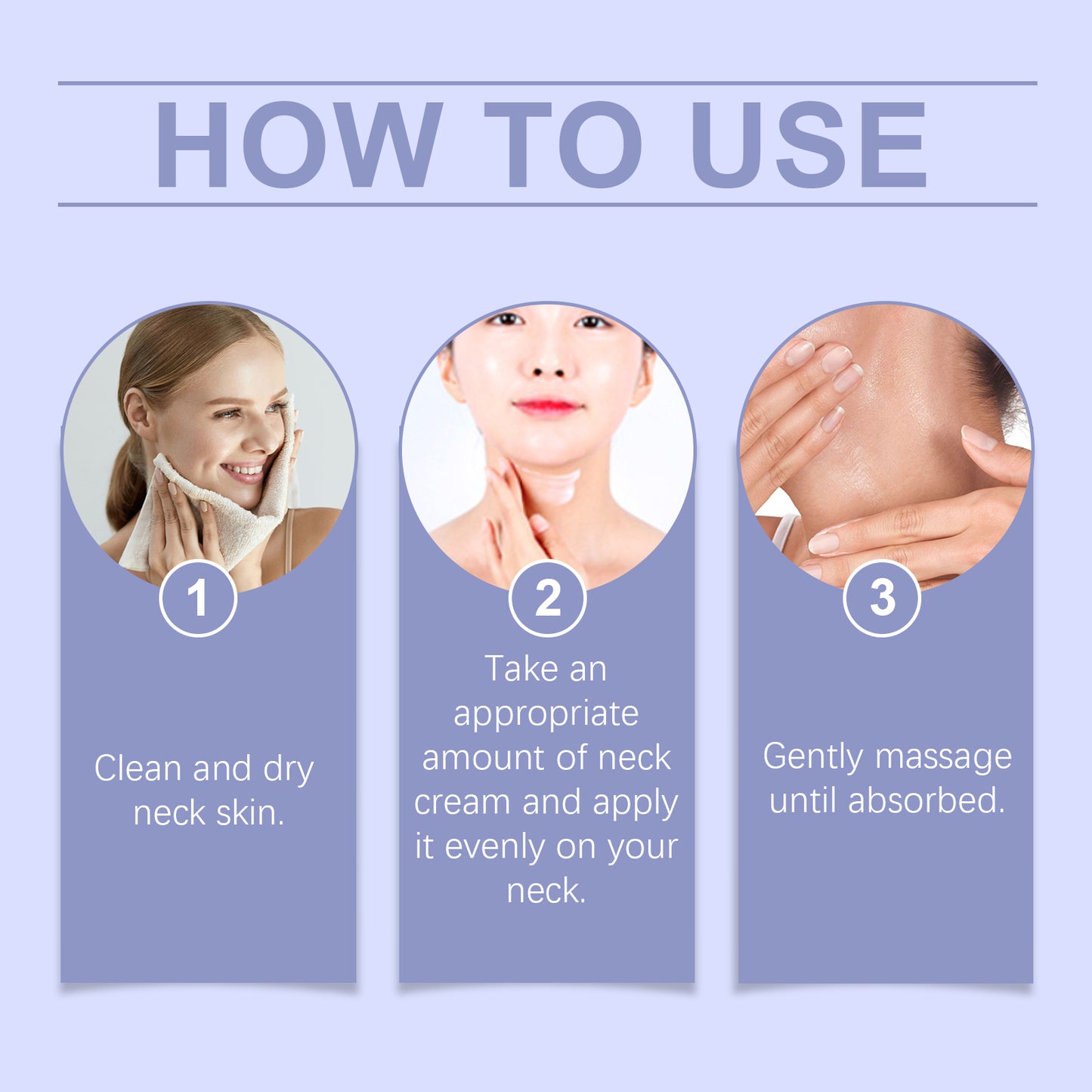 Hydrating Neck Cream Moisturizing and Hydrating Care for Delicate Lines