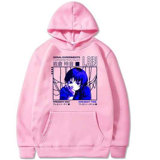 Printed Loose Hoodie Sweatshirt Wear