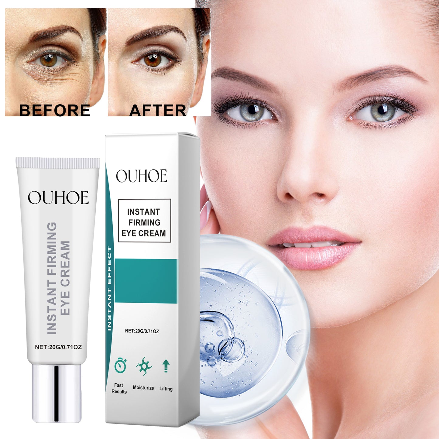 Instant Firming Eye Cream for Dark Circles