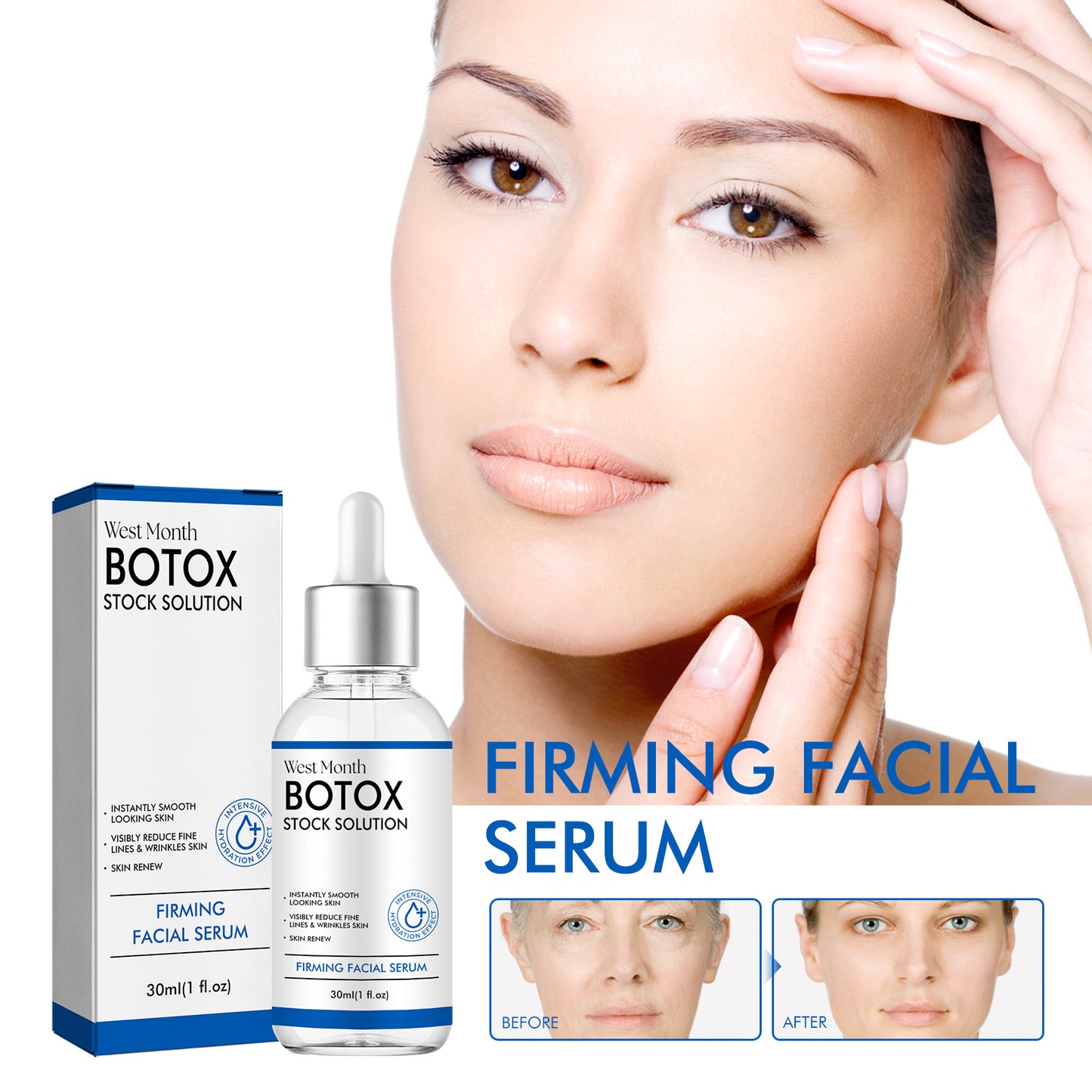 Firming Face Serum – Deeply Moisturizing & Brightening Anti-Aging Serum