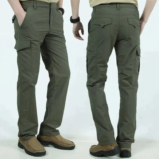 Summer Men's Quick Drying Pants Sports Waterproof 2025