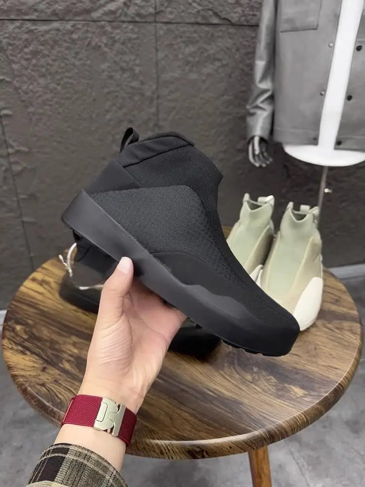 Men's Spring Fashion Outside Walking Shoes Breathable Comfortable Casual Fabric Shoes