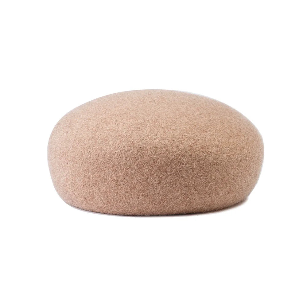 Vintage Flat-Top Wool Felt Fedora 100% Premium Wool Felt