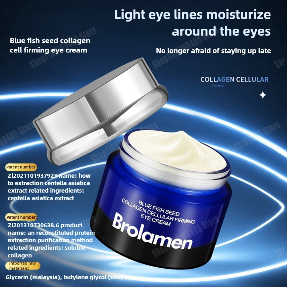 Dark Circles Remover Eye Cream Peptide Anti-Puffiness Eye Bags Wrinkle Cream Skin Care