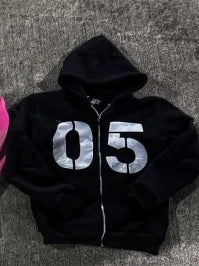 American High Street Fashion Oversized Sweatshirt Hip-Hop Unisex Suit