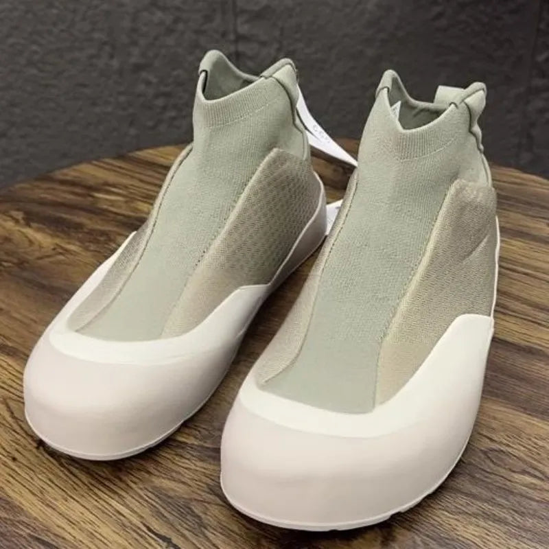 Men's Spring Fashion Outside Walking Shoes Breathable Comfortable Casual Fabric Shoes