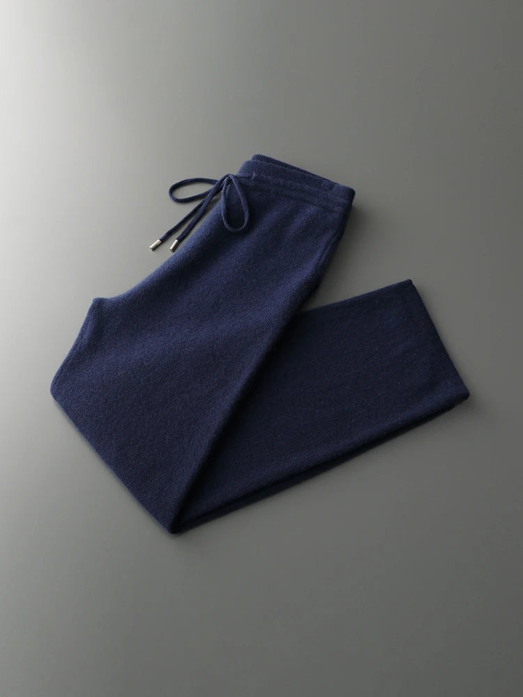 Men’s 100% Merino Wool Two-Piece Knit Set