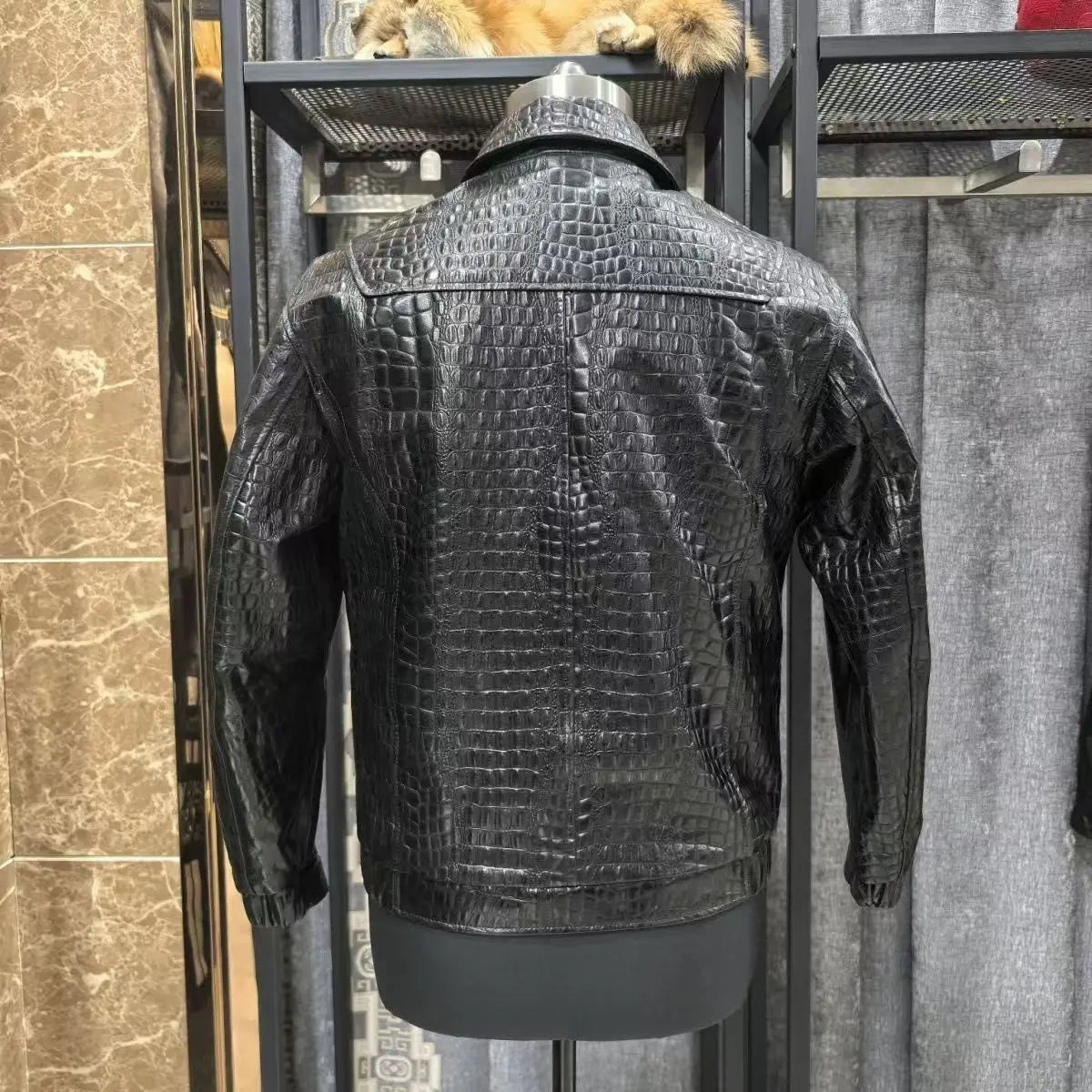 2025 New Arrival High Quality Natural Genuine Leather Coat Men's, Cow Leather Jackets