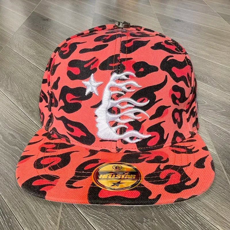 HS Fitted Hat Embroidered Logo Unisex Casual Sports Baseball Cap