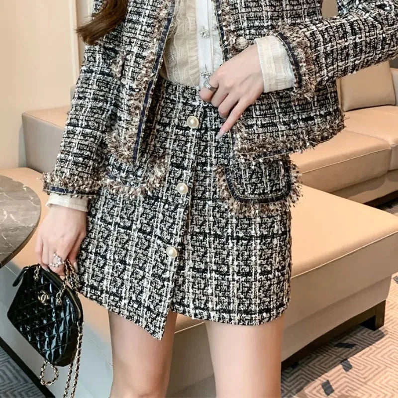 New Chic Two-Piece Skirt Set for Women