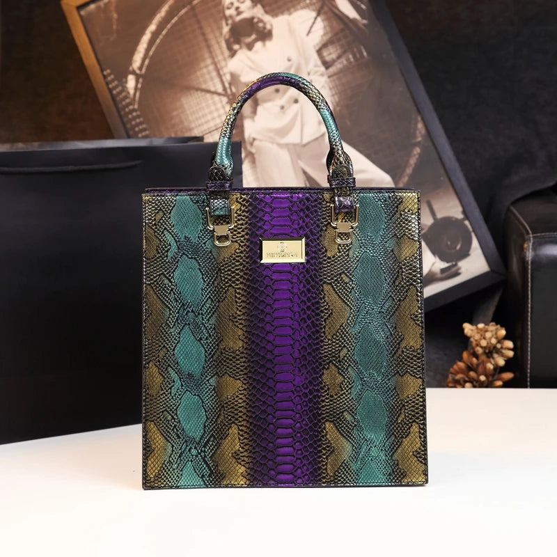 2025 New Luxury Cowhide Leather Women’s Handbag