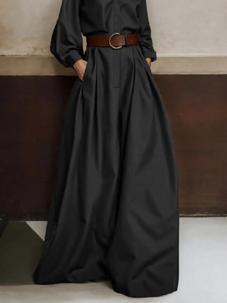 2025 Stylish Solid Color Coverall for Women One-Piece Jumpsuit – Urban Casual Suit