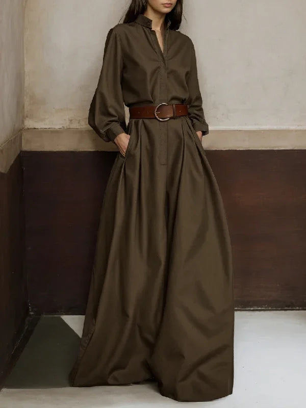 2025 Stylish Solid Color Coverall for Women One-Piece Jumpsuit – Urban Casual Suit