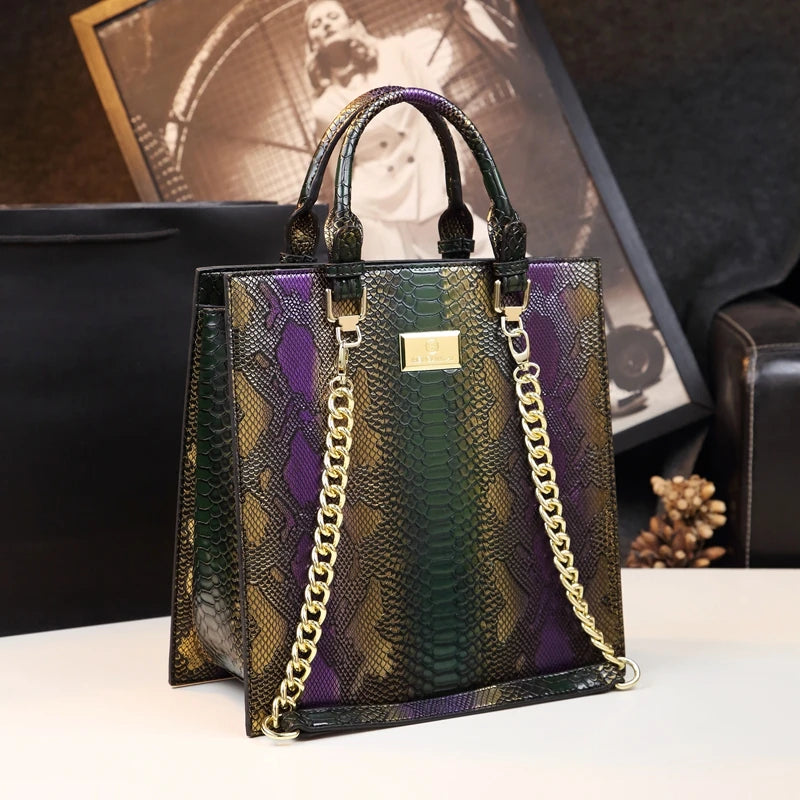 2025 New Luxury Cowhide Leather Women’s Handbag