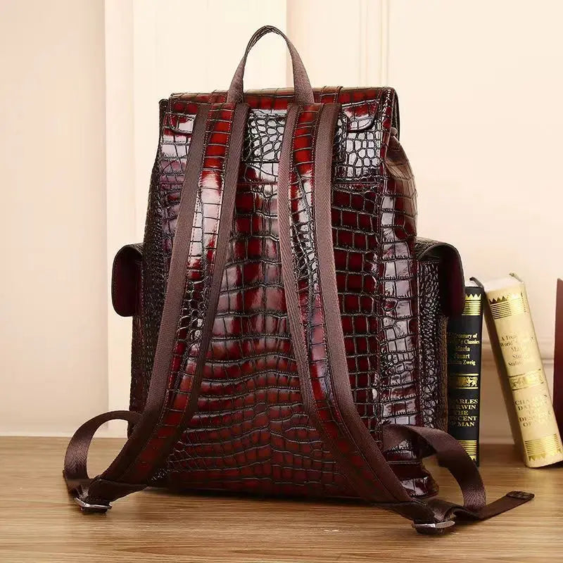 2025 New Arrival Natural Real Leather Backpack
