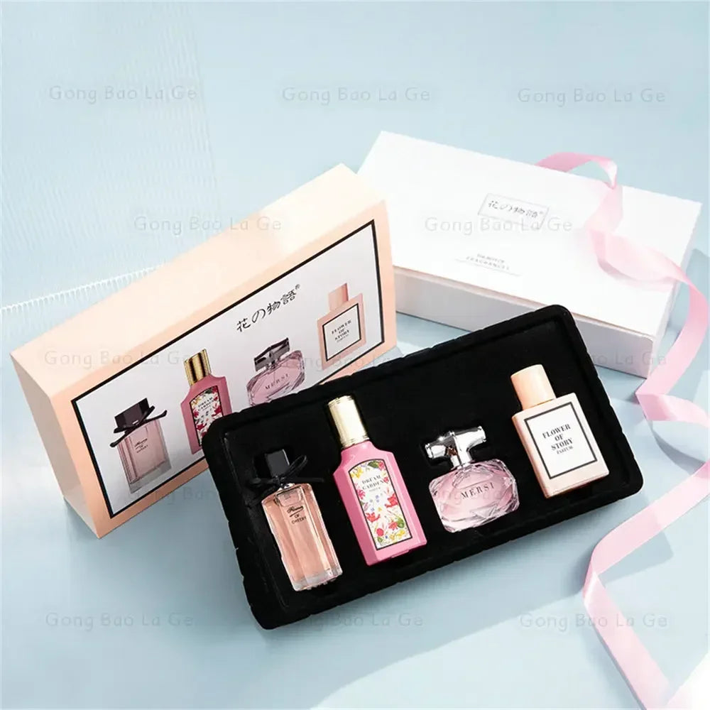 Floral Scent Gift Box 110ml Four Piece Set Women's Fragrance Perfume