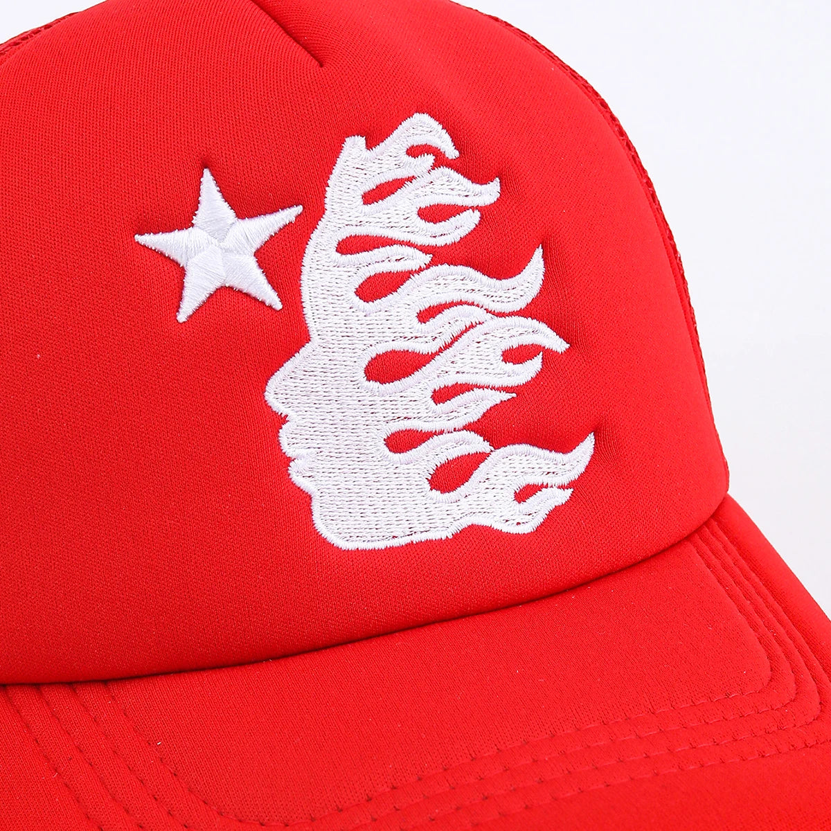 HS Embroidered Side Face Pentagram Unisex Baseball Hat