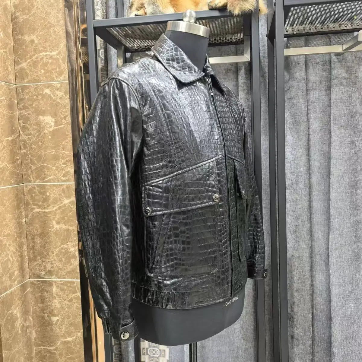 2025 New Arrival High Quality Natural Genuine Leather Coat Men's, Cow Leather Jackets