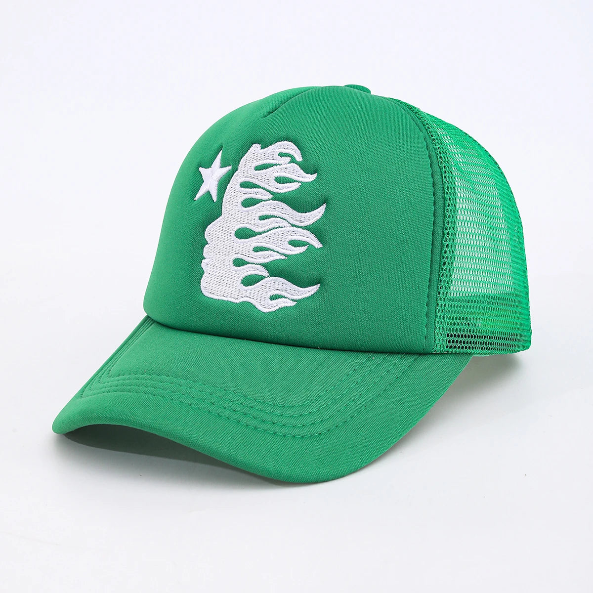 HS Embroidered Side Face Pentagram Unisex Baseball Hat
