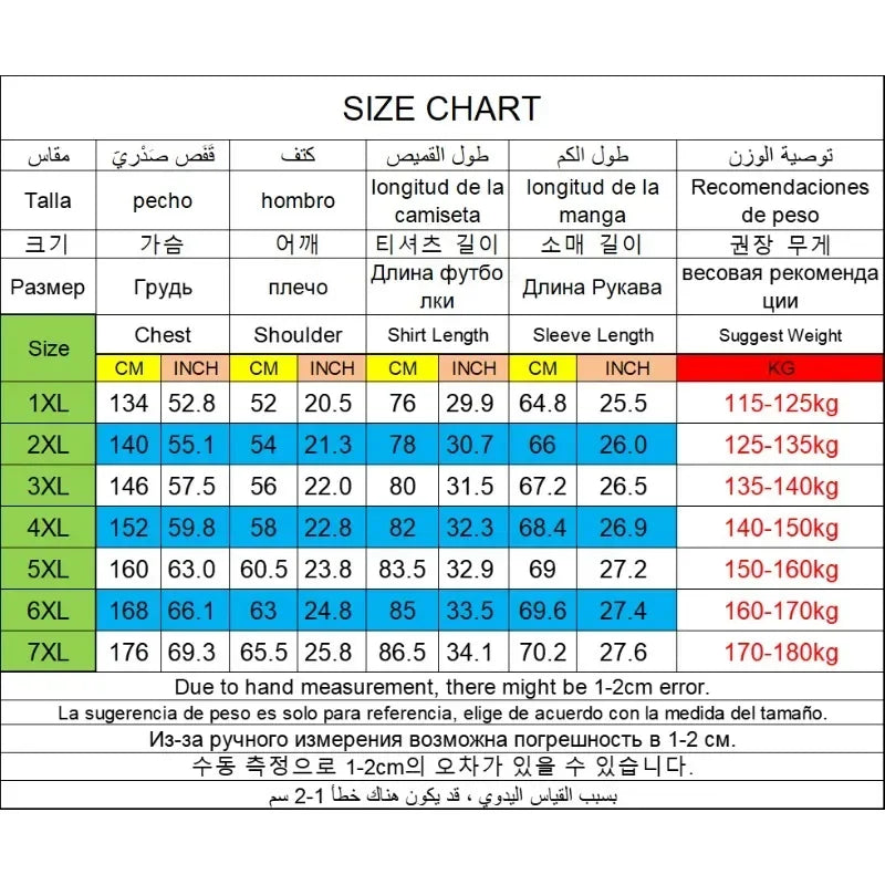 Printed Sweatshirt Men Plus Size Pullovers Oversized Sweater 7XL 8XL Man Tops Clothing