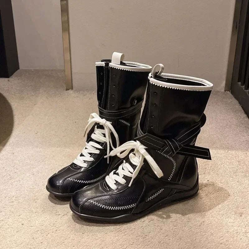 Luxury Vintage Booster Boots retro-inspired design and high-end craftsmanship