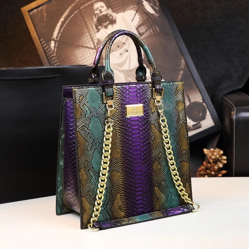 2025 New Luxury Cowhide Leather Women’s Handbag