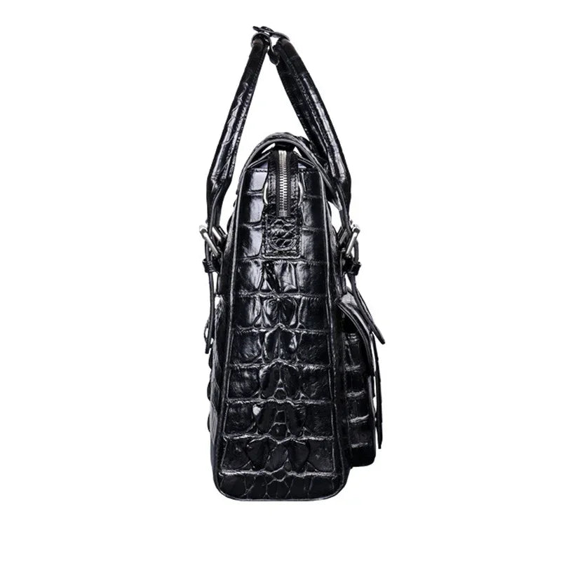 New Fashion Laptop Bag – Alligator Genuine Leather Men's Briefcase
