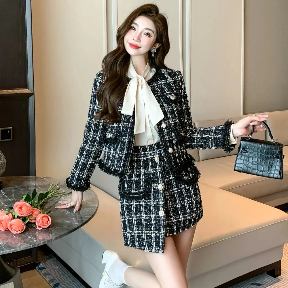 New Chic Two-Piece Skirt Set for Women