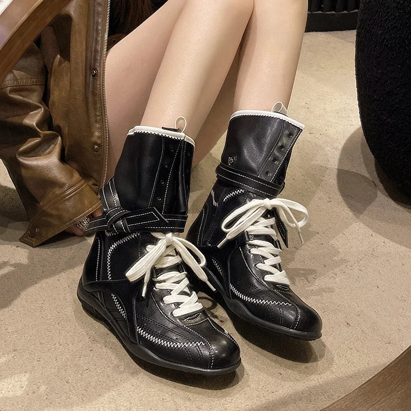 Luxury Vintage Booster Boots retro-inspired design and high-end craftsmanship
