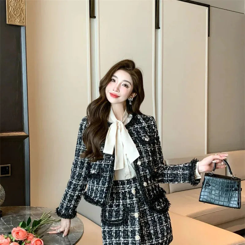 New Chic Two-Piece Skirt Set for Women