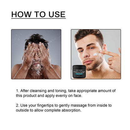 For Men Anti-Wrinkle Cream Lighten Fine Lines, Anti-Wrinkle Hydrating, Firming And Firming Skin Revitalizing Cream