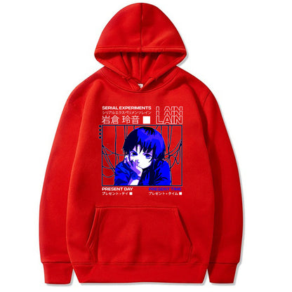 Printed Loose Hoodie Sweatshirt Wear