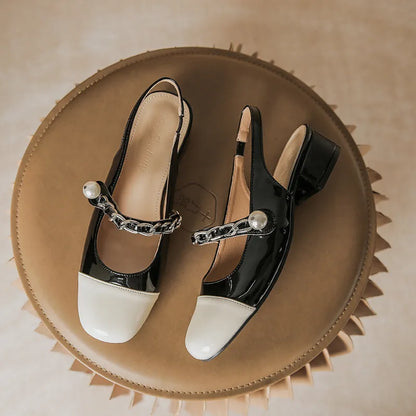 Elegant Pearl Mary Jane Sandals 2025