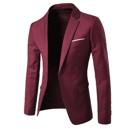 Men's Casual Slim Fit Blazer Jacket 2025