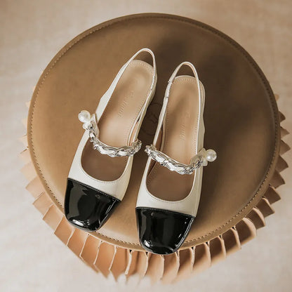 Elegant Pearl Mary Jane Sandals 2025