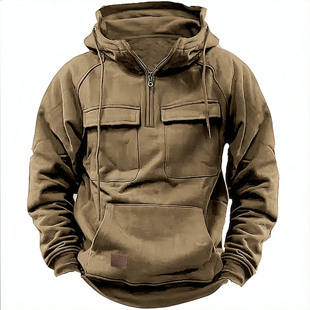 Men's Luxury Autumn and Winter Hooded Casual Workwear