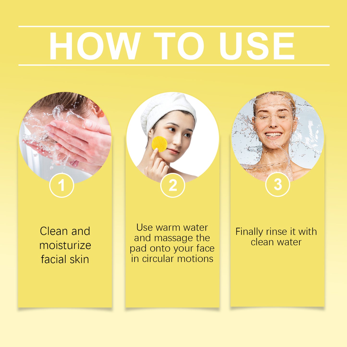 Jaysuing Kojic Acid & Turmeric Balanced Water-Oil Cleansing Pads