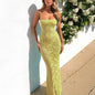 Women's Hollow Strapless Maxi Long Dress 2025