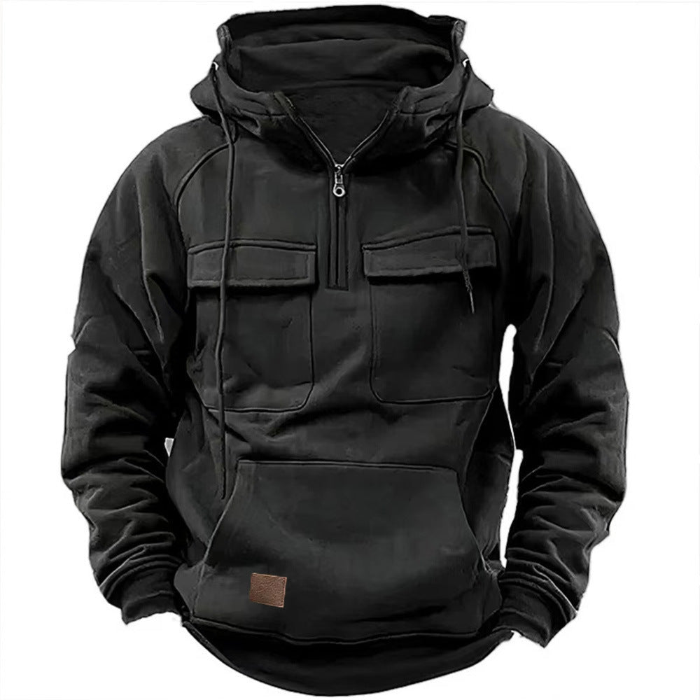 Men's Luxury Autumn and Winter Hooded Casual Workwear