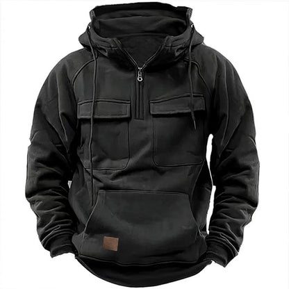 Men's Luxury Autumn and Winter Hooded Casual Workwear