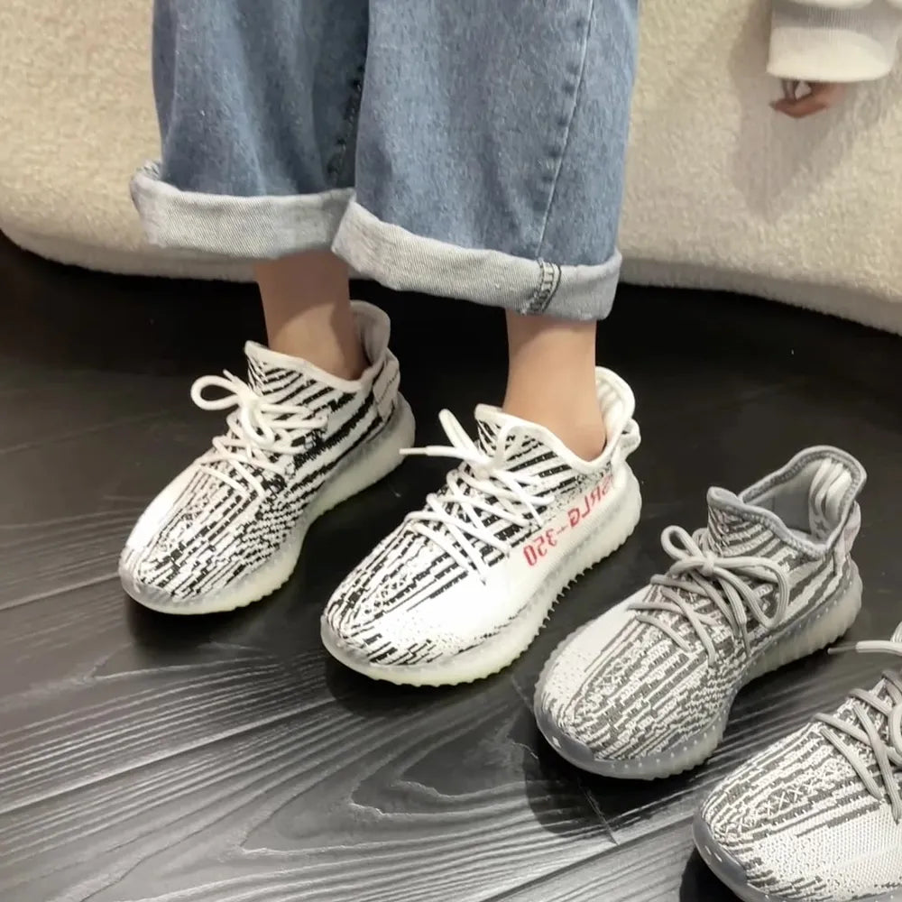 Letter Lace-Up Platform