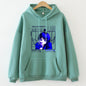 Printed Loose Hoodie Sweatshirt Wear
