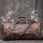 European and American Retro Men Genuine Leather Handbag Women's 2025