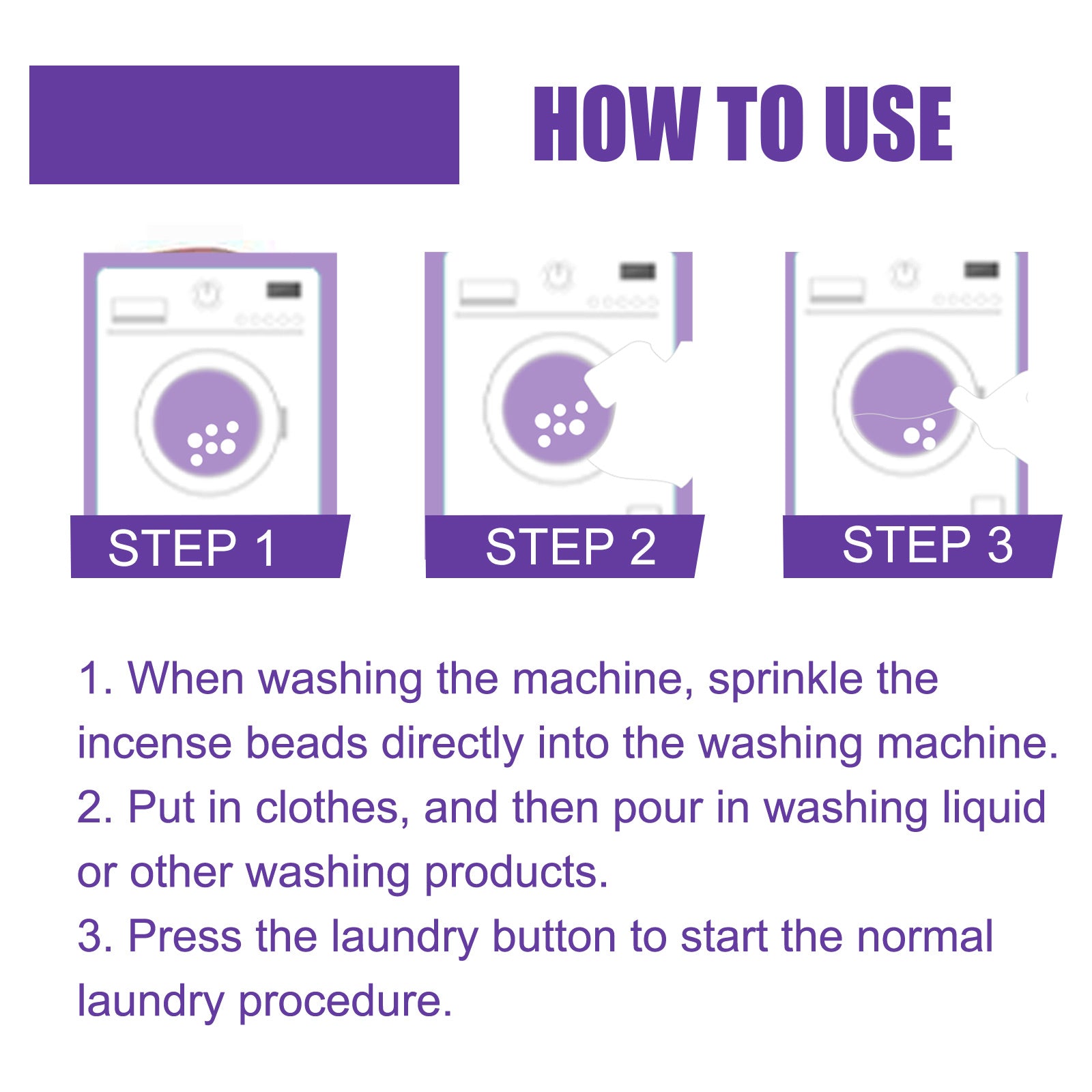Lavender Laundry Perfume Beads